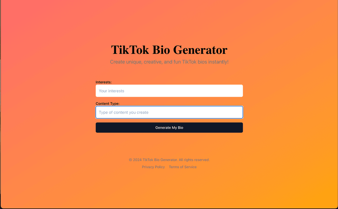 Bio Generator